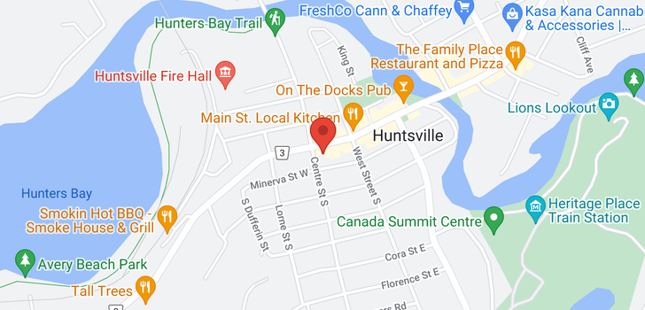 map of 4 CENTRE ST S